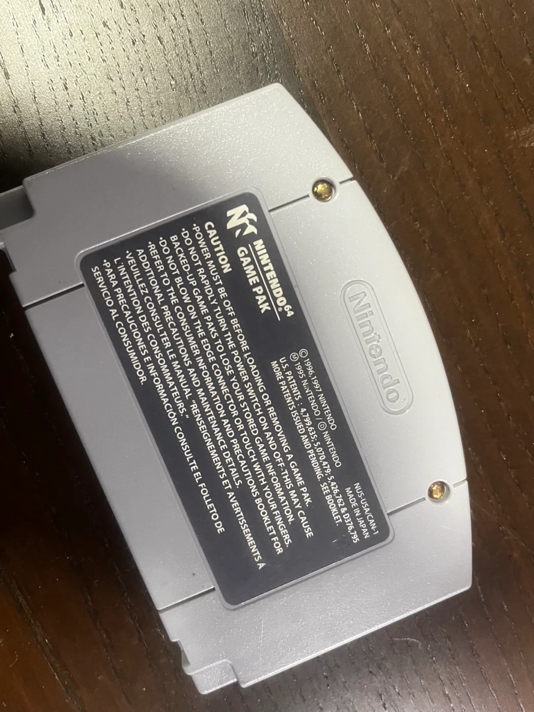 Nintendo 64 Super Mario 64 Game Cartridge - photo 2