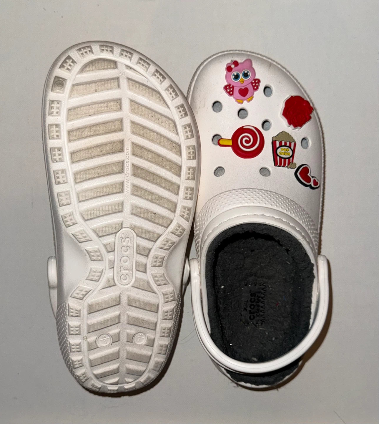 White Crocs with Jibbitz - photo 2