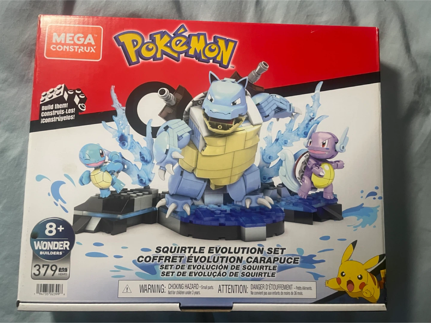 Squirtle evolution set: MEGA Construx