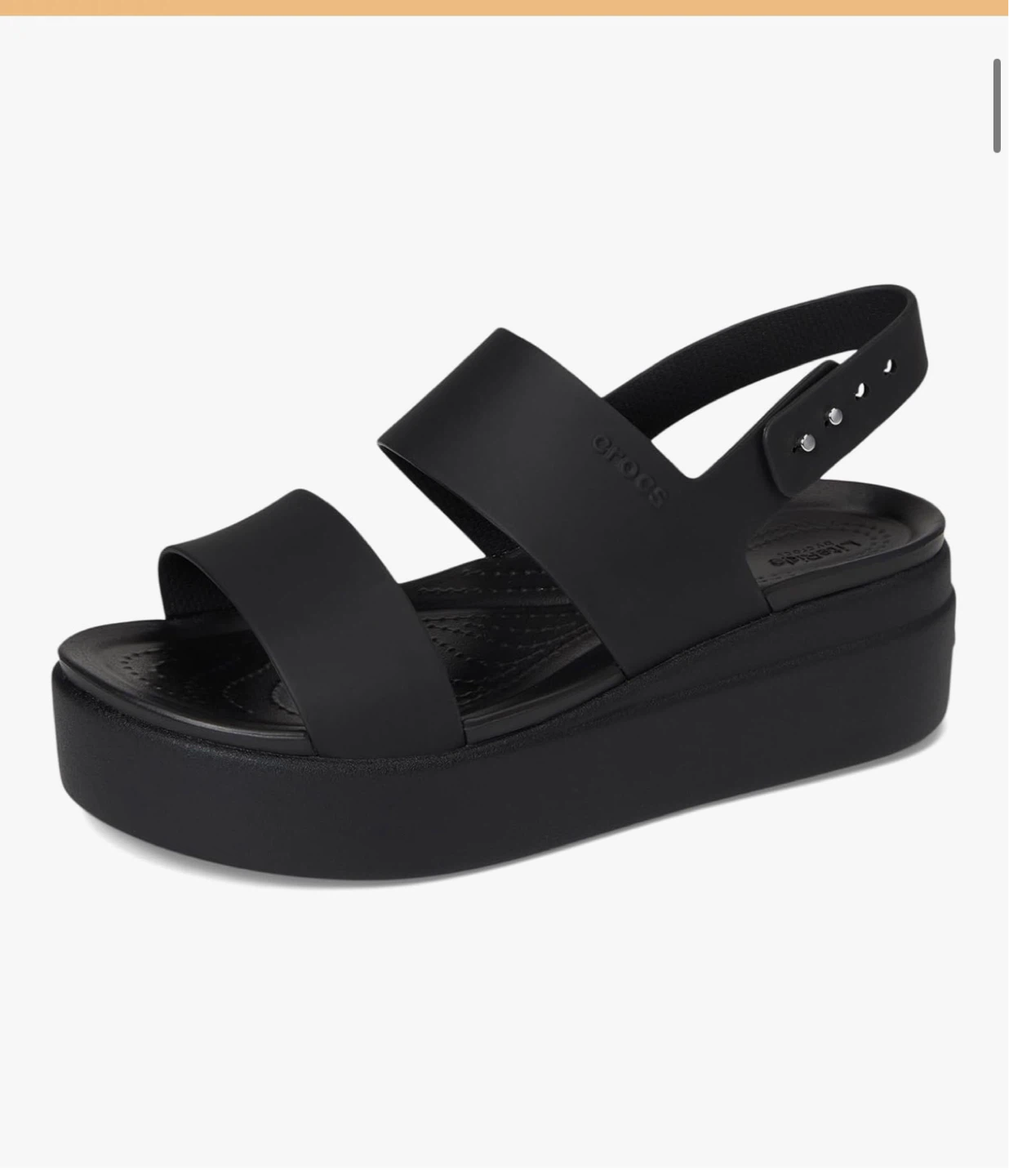Crocs Classic Platform Sandals - Black