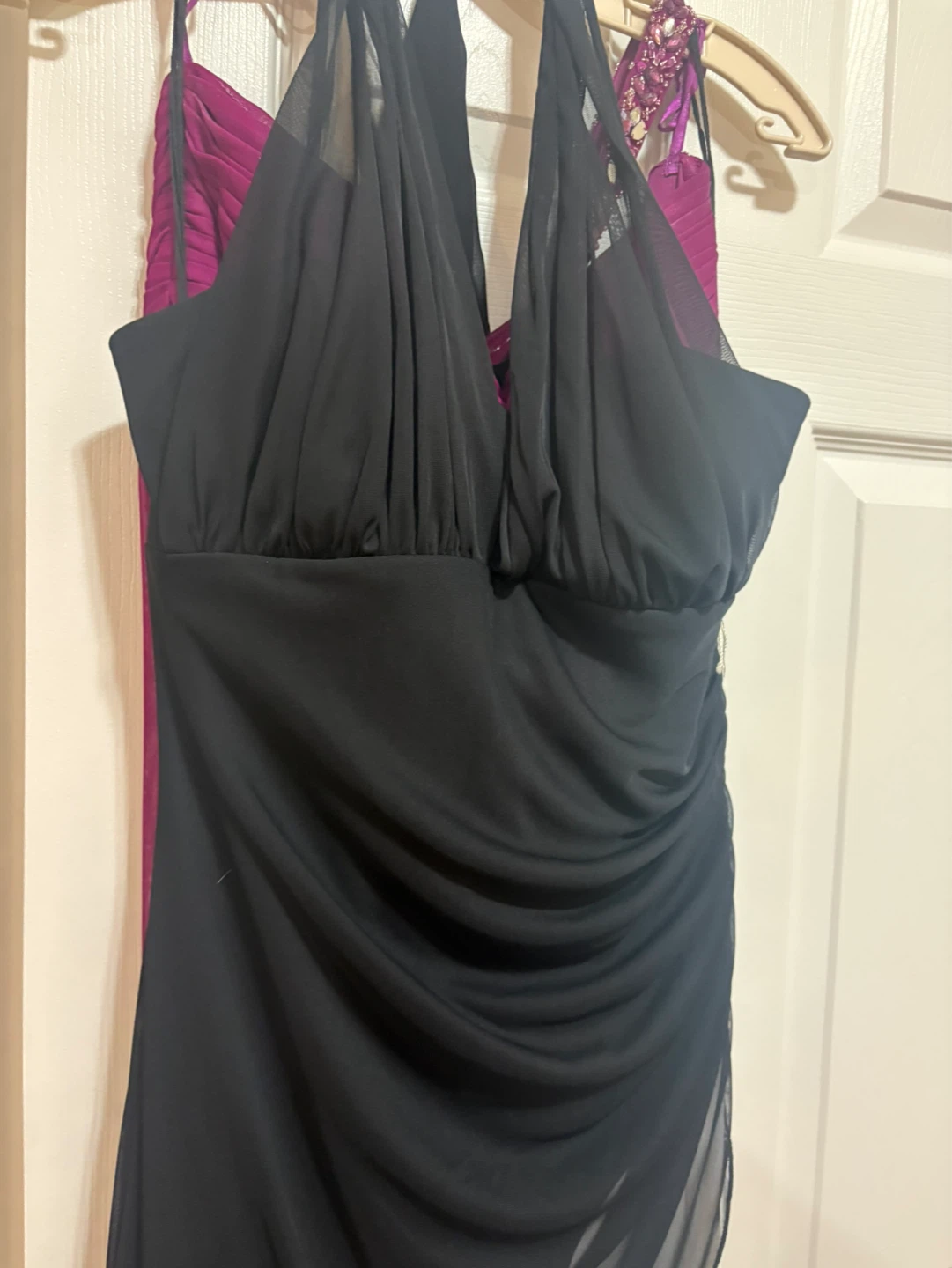 Black Halter Neck Dress - Size medium - photo 2