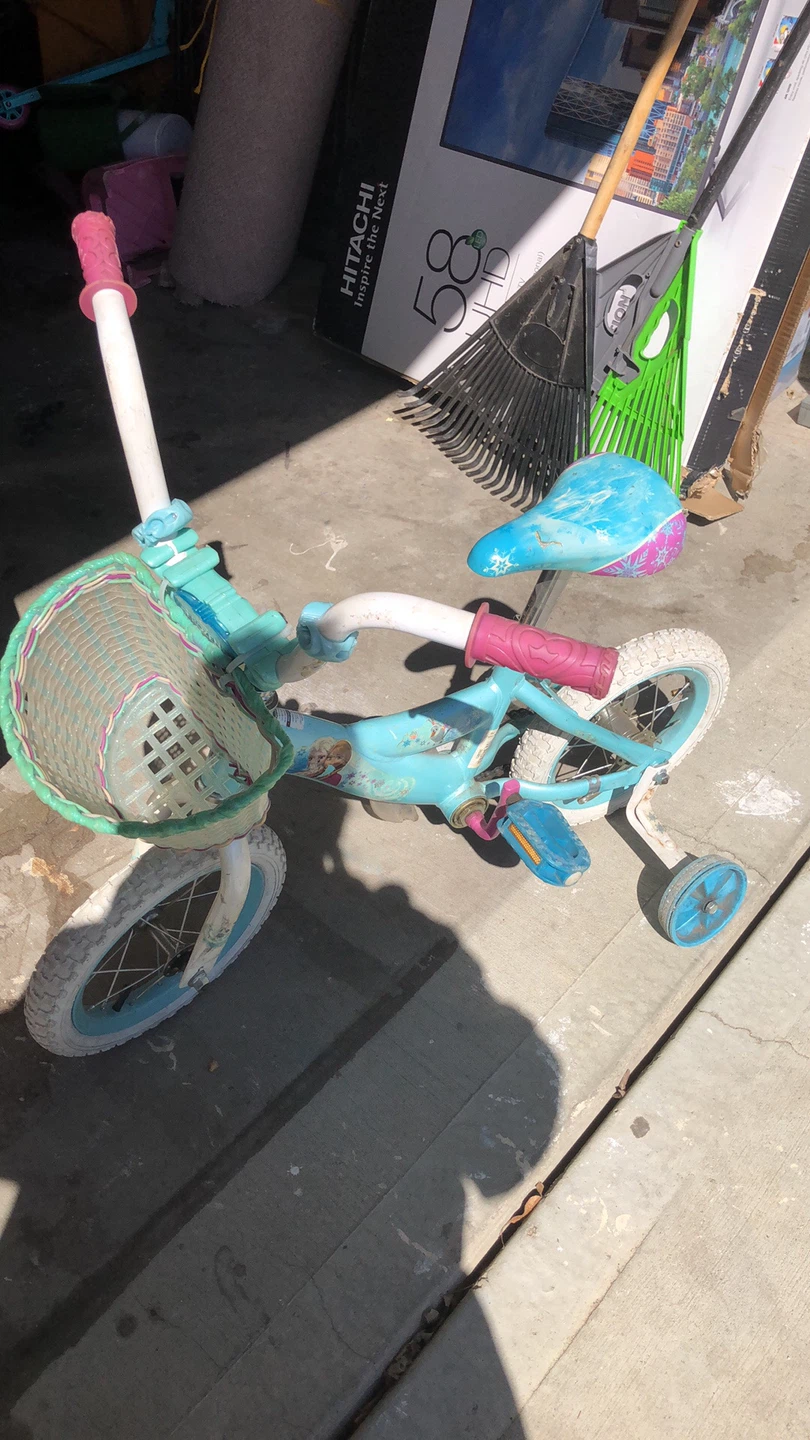 Kids' Training Bicycle with Basket