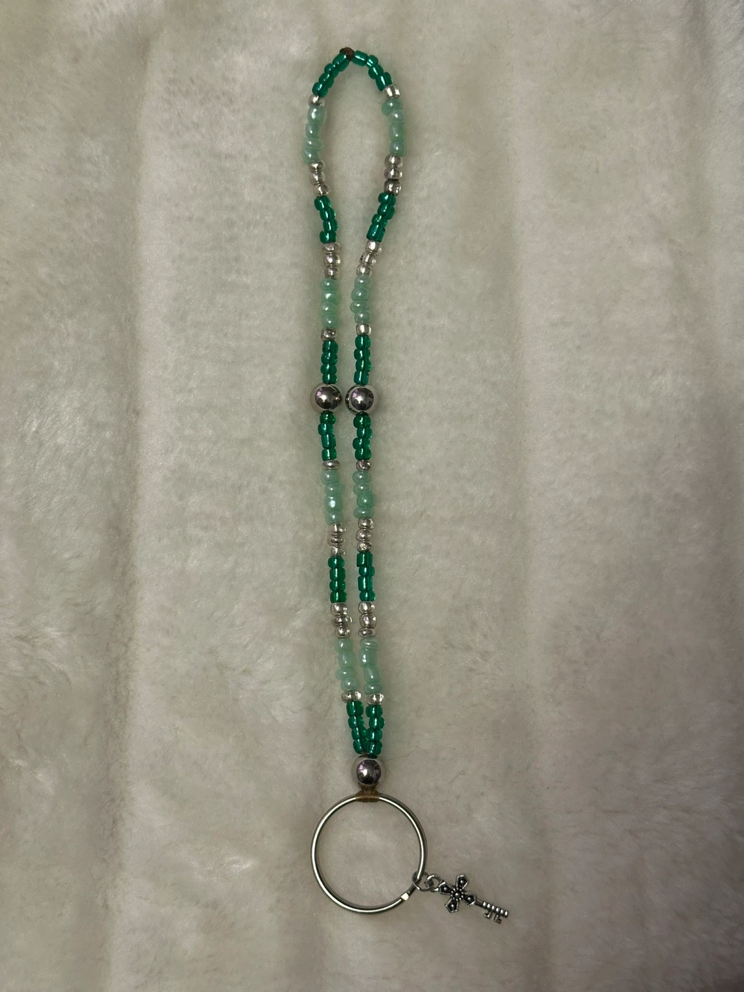 Beaded Wristlet Keychains