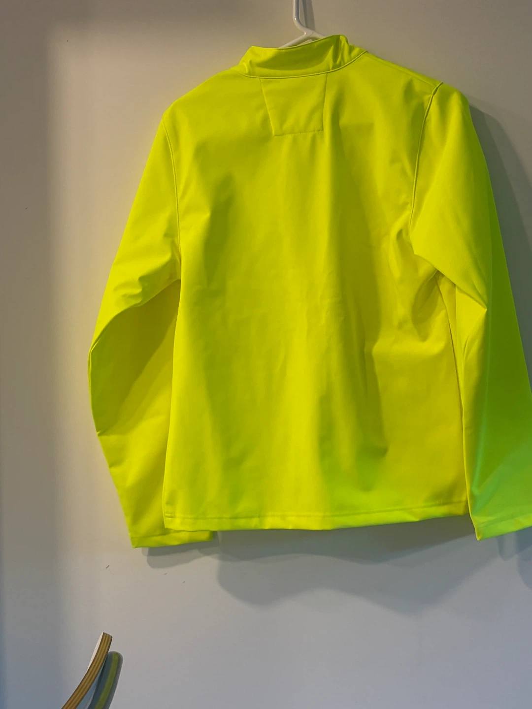 TEAM 365 High Visibility Neon Yellow Soft Shell Jacket - photo 3
