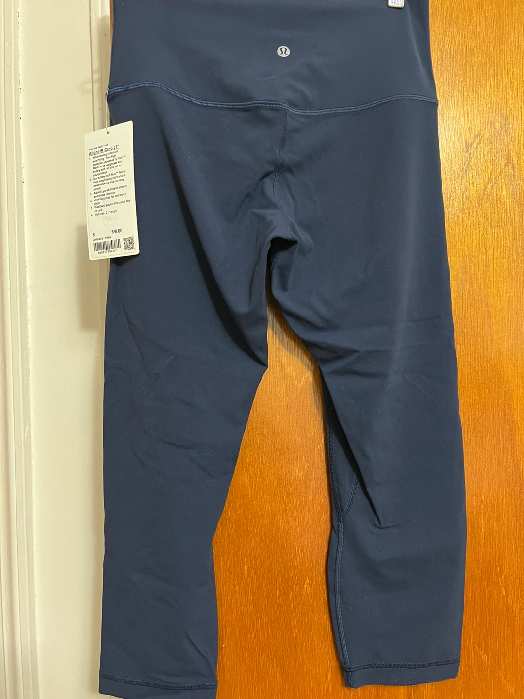 Lululemon Align High Rise Crop 21" Navy Blue Leggings - photo 2