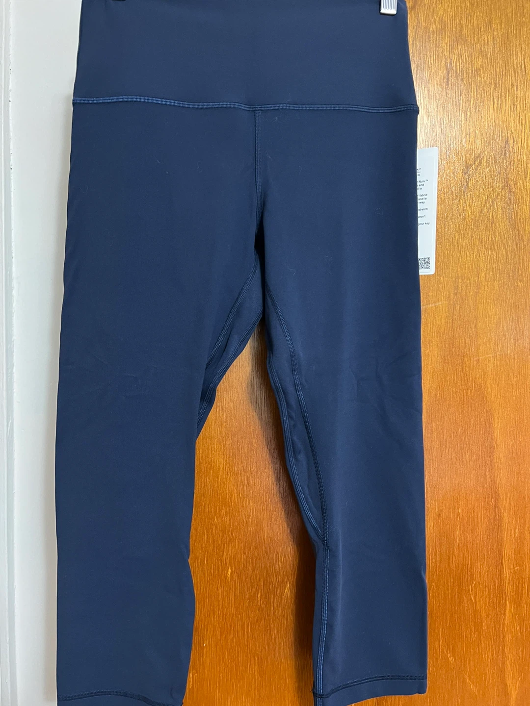 Lululemon Align High Rise Crop 21" Navy Blue Leggings