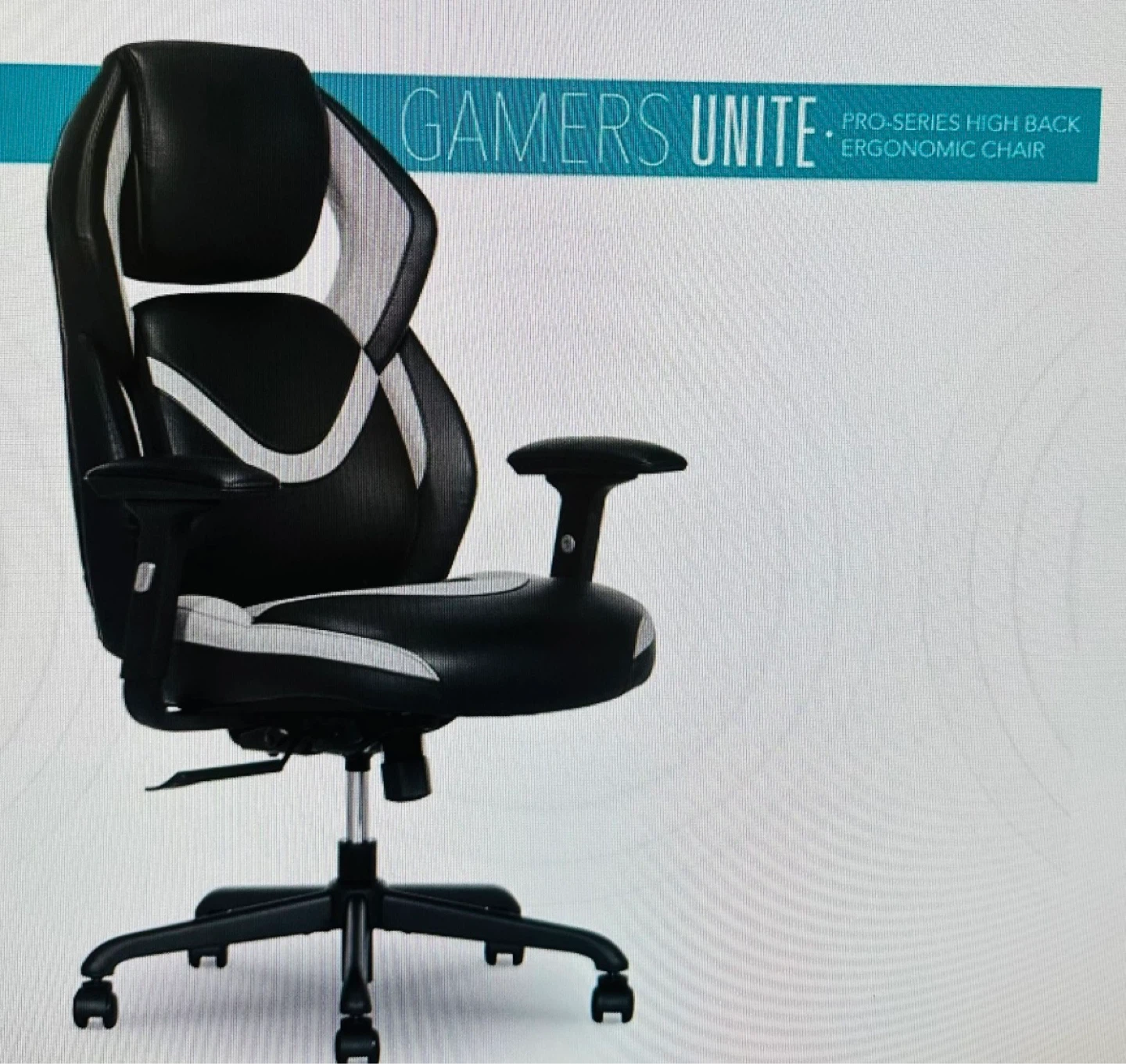 Gamers Unite Pro Series High Back Ergonomic Chair