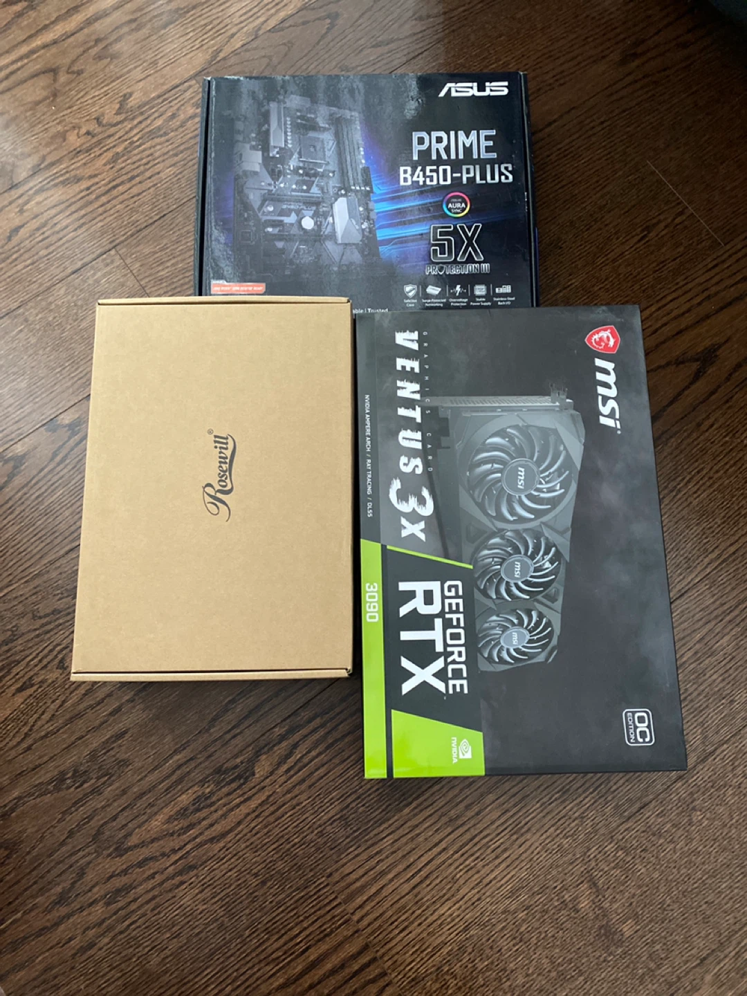 Desktop  gaming. 3090 / B450 / power supply+ 16 gb Corsair ram 🌟