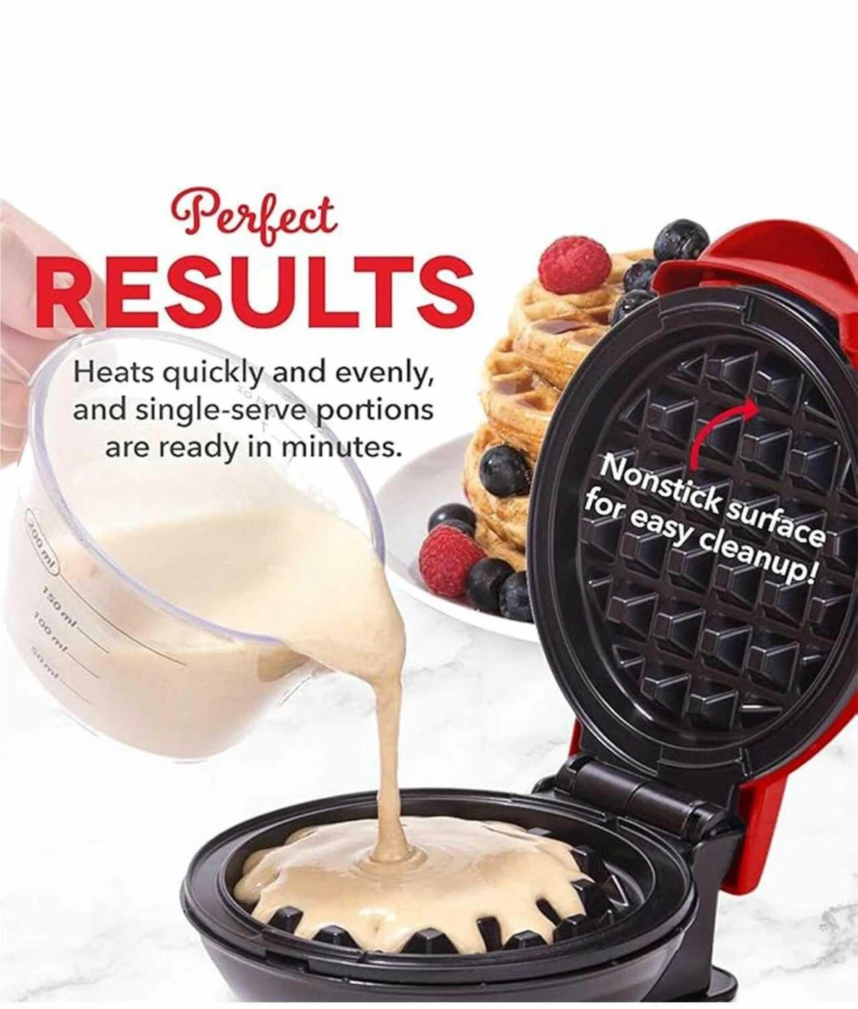 Dash Gingerbread Man Mini Waffle Maker - photo 2