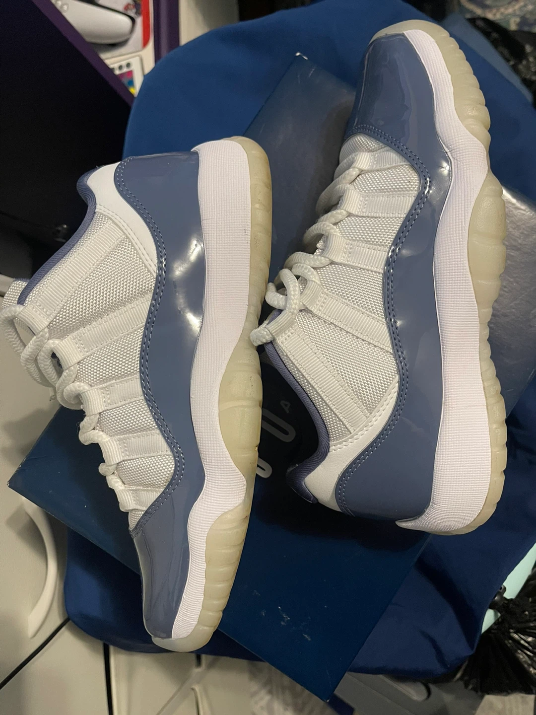 Air Jordan 11 Retro Low (GS) 'Legend Blue' Size 6Y - photo 2