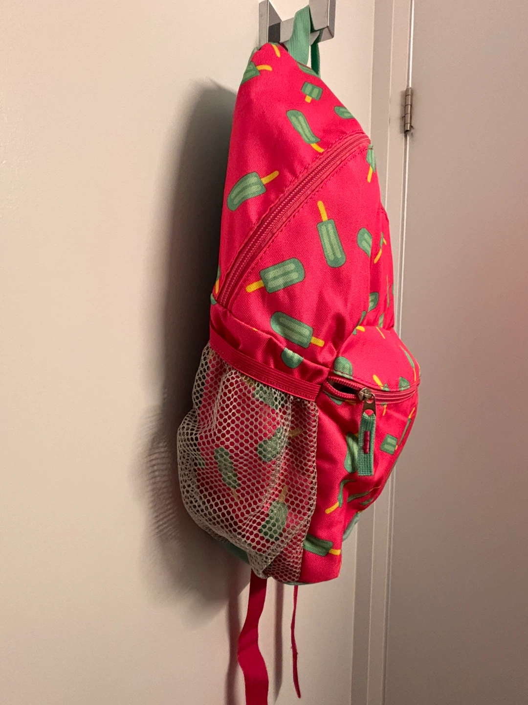 Kids Pink Popsicle Print Backpack - photo 2