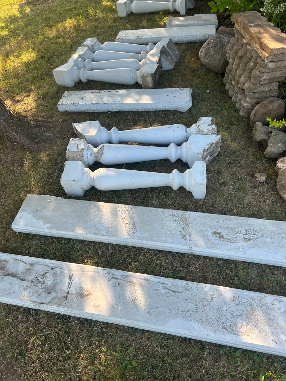 White Balustrade Set - photo 4