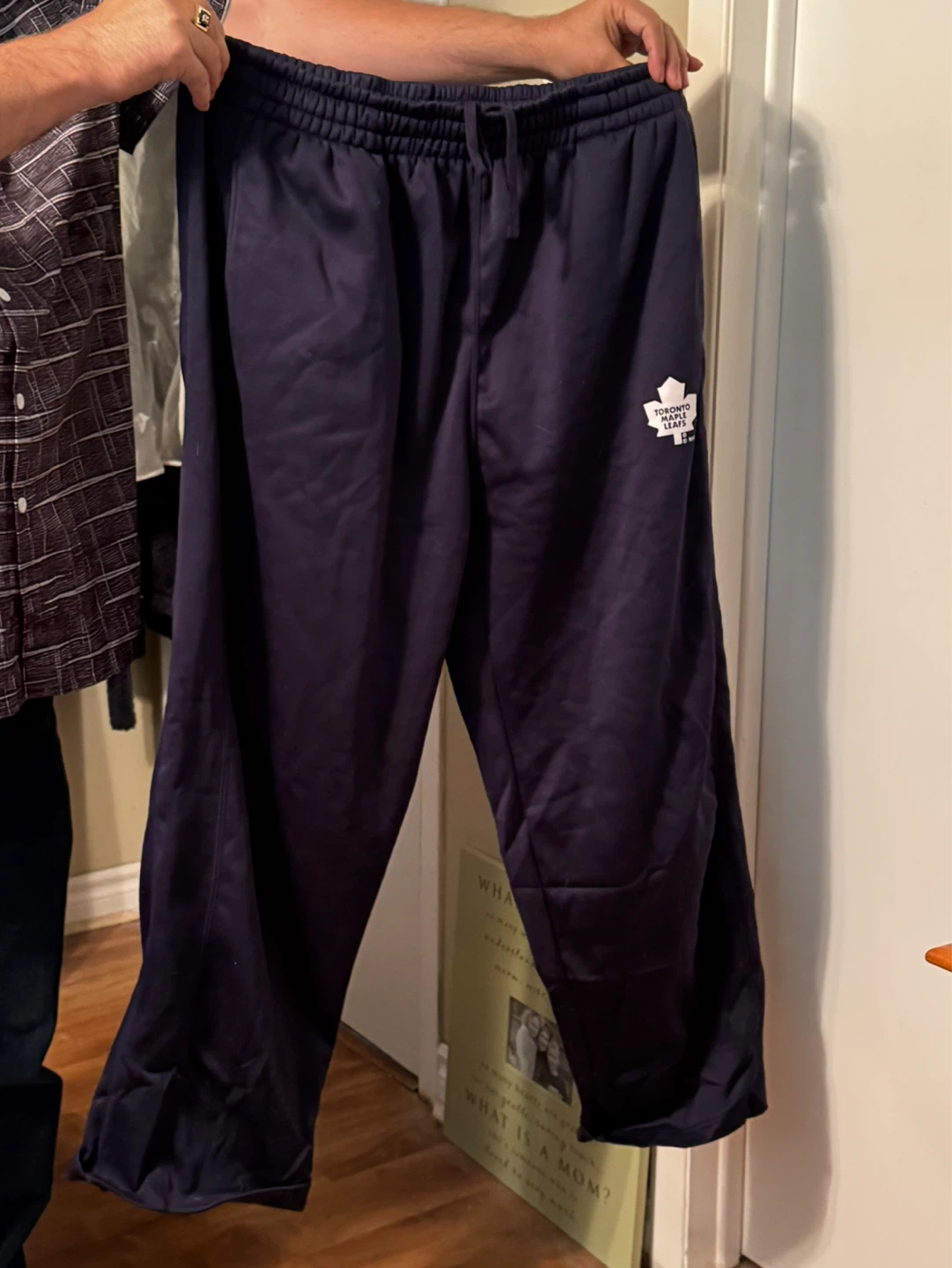 Toronto Maple Leafs Navy Blue Track Pants