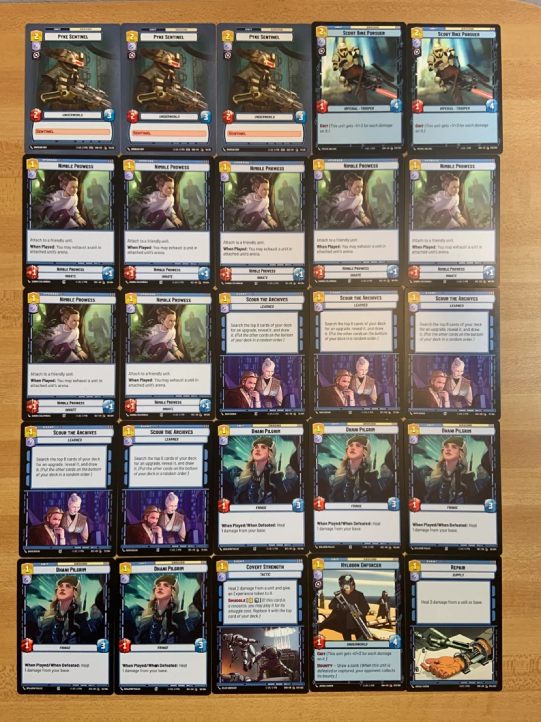 Star Wars Card Lot 50 Cards Near Mint - photo 2