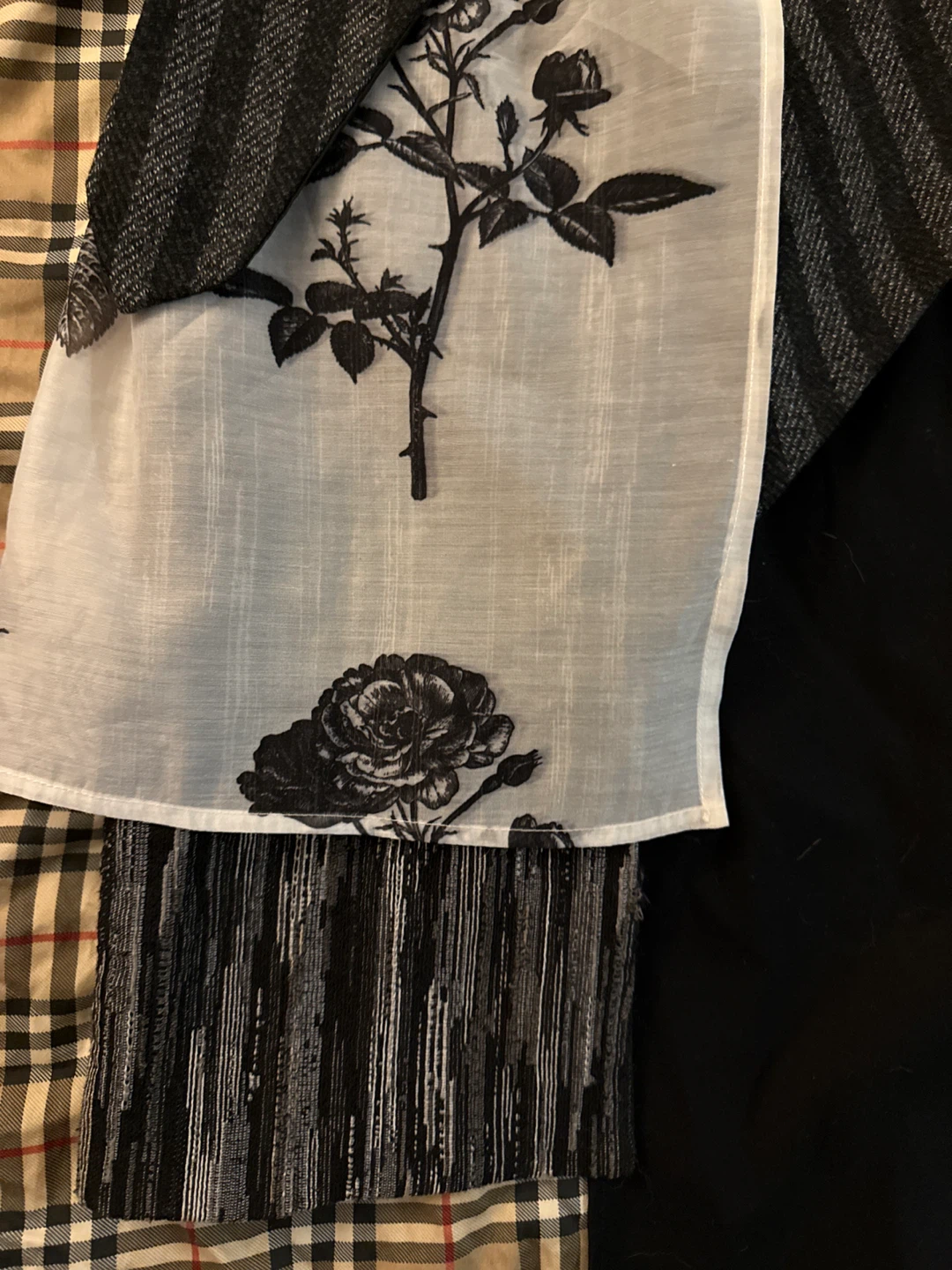 Designer Anno Mundi Floral Wrap Skirt - photo 2