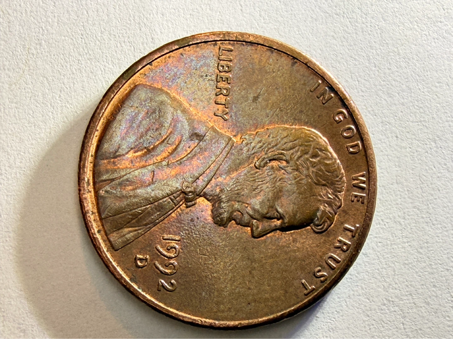 1992 United States D 1c - Semi toned