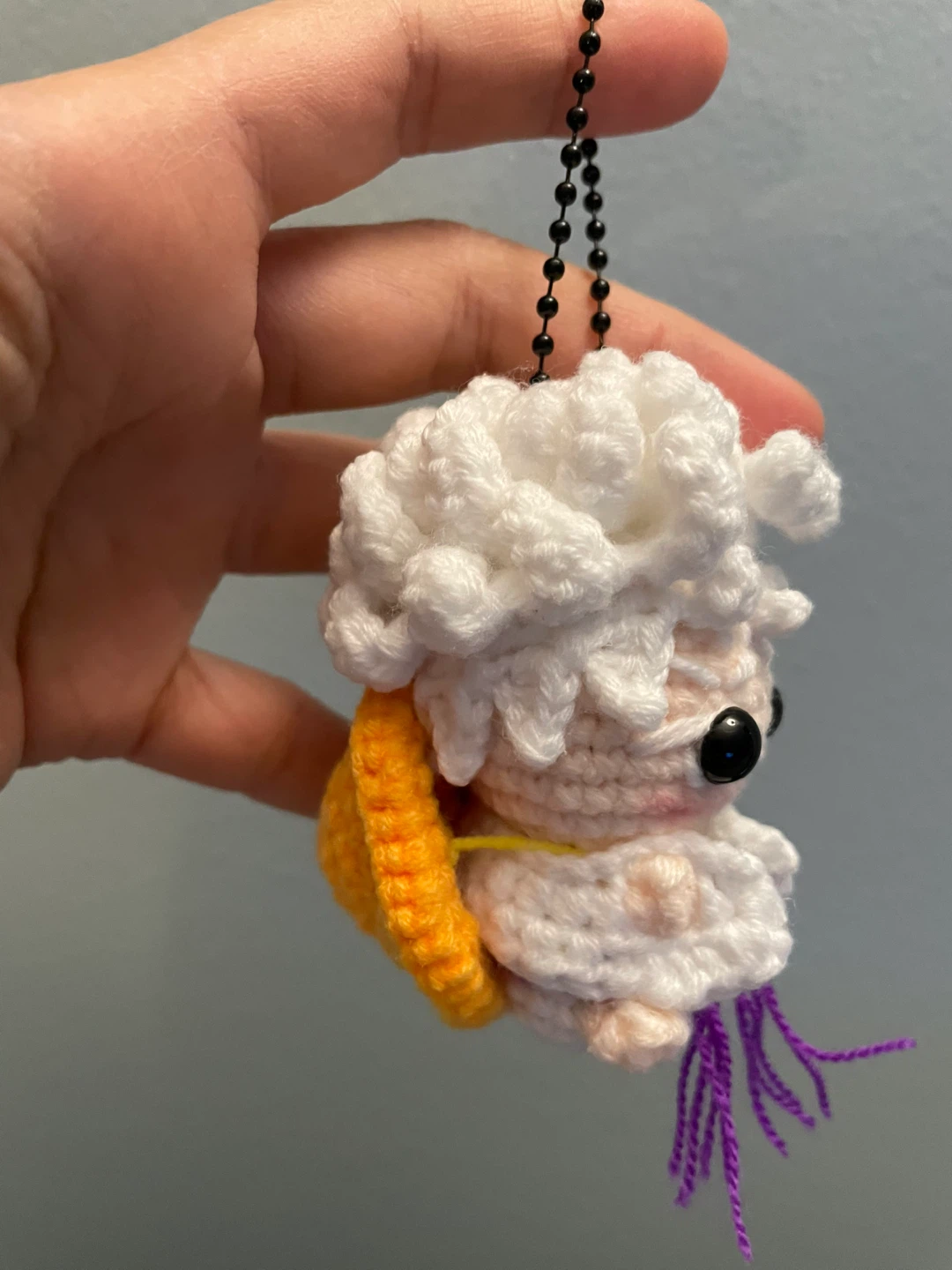 Luffy Crocheted keychain - photo 2