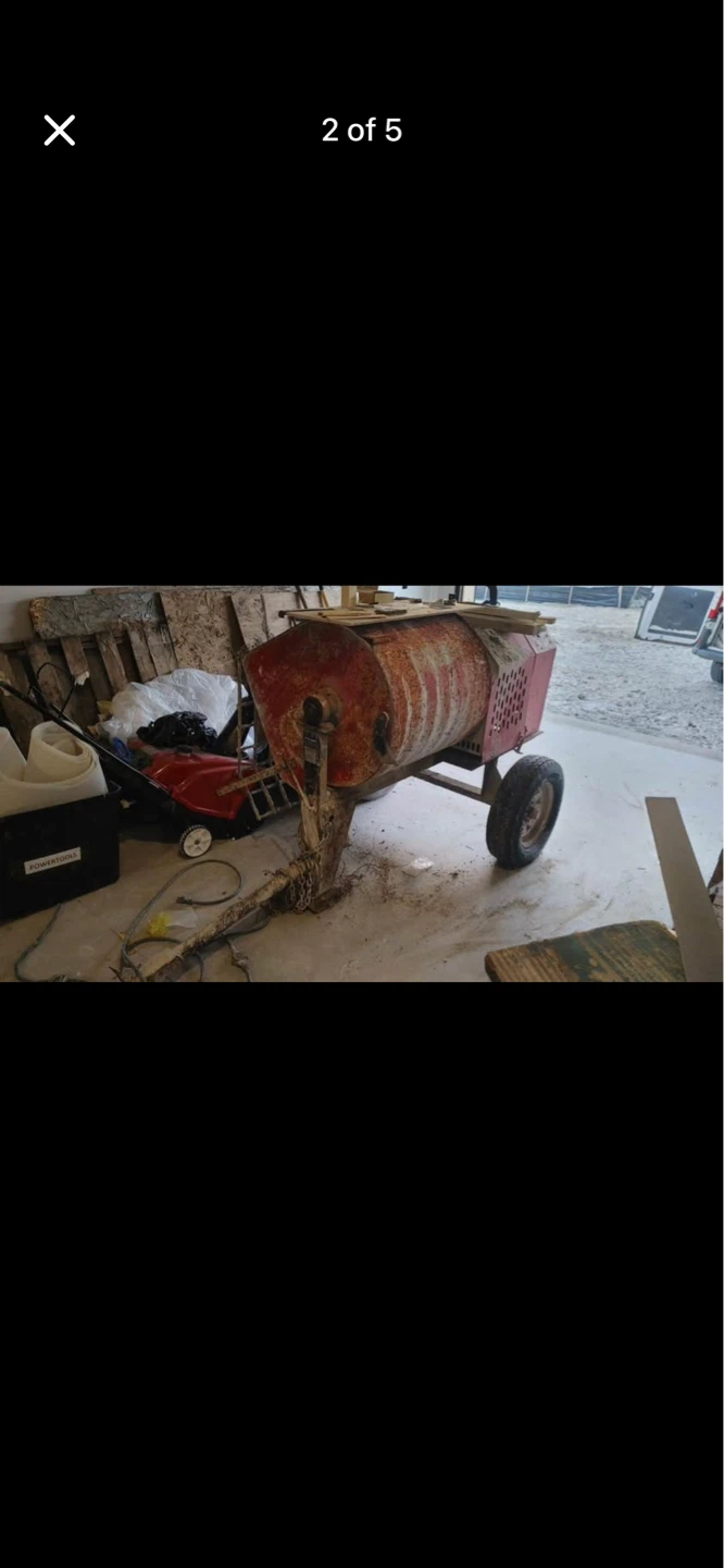 M-B-W Inc. MM80 Concrete Mixer
