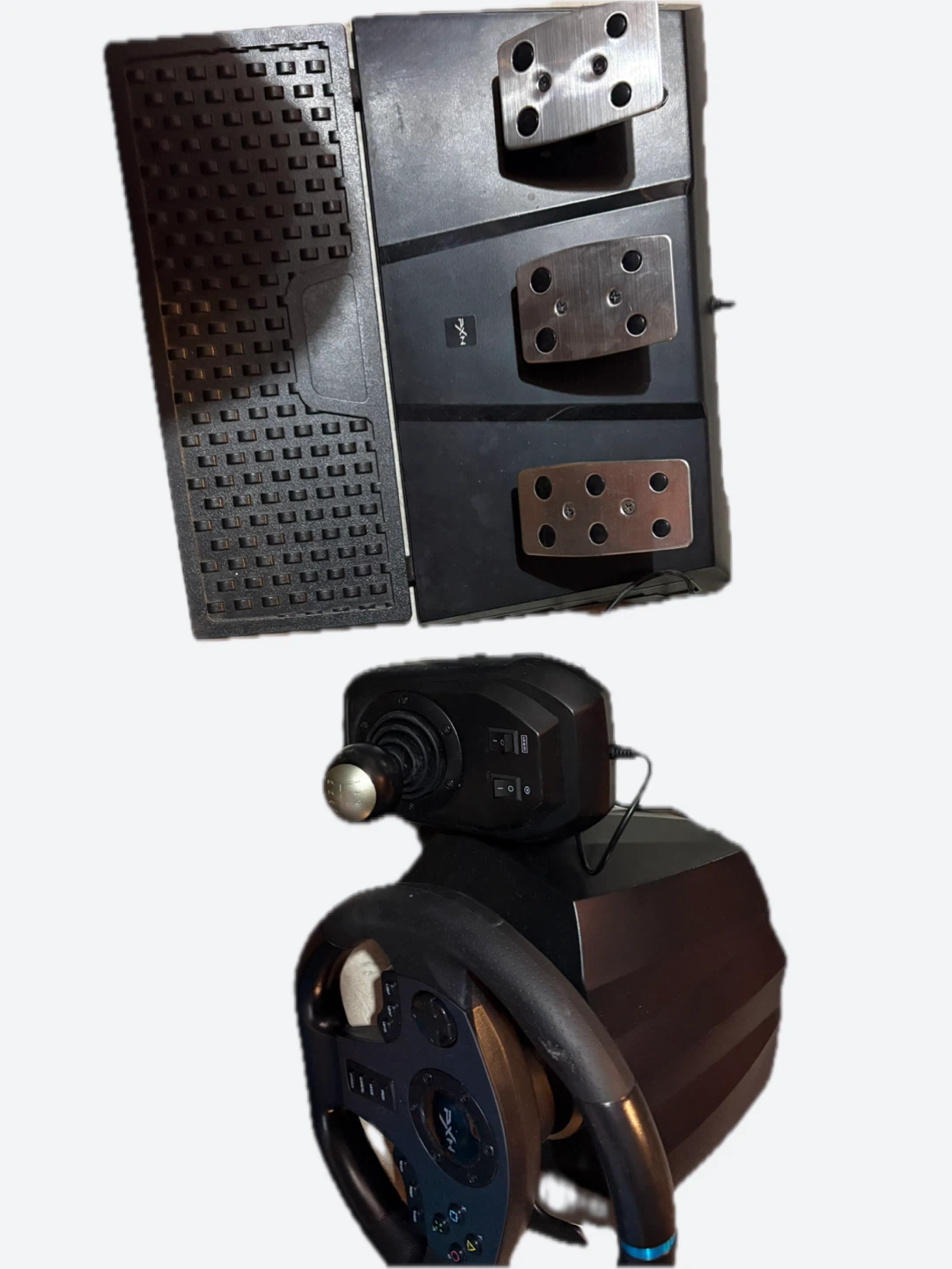 PXN Racing Steering Wheel with Pedals and Shifter