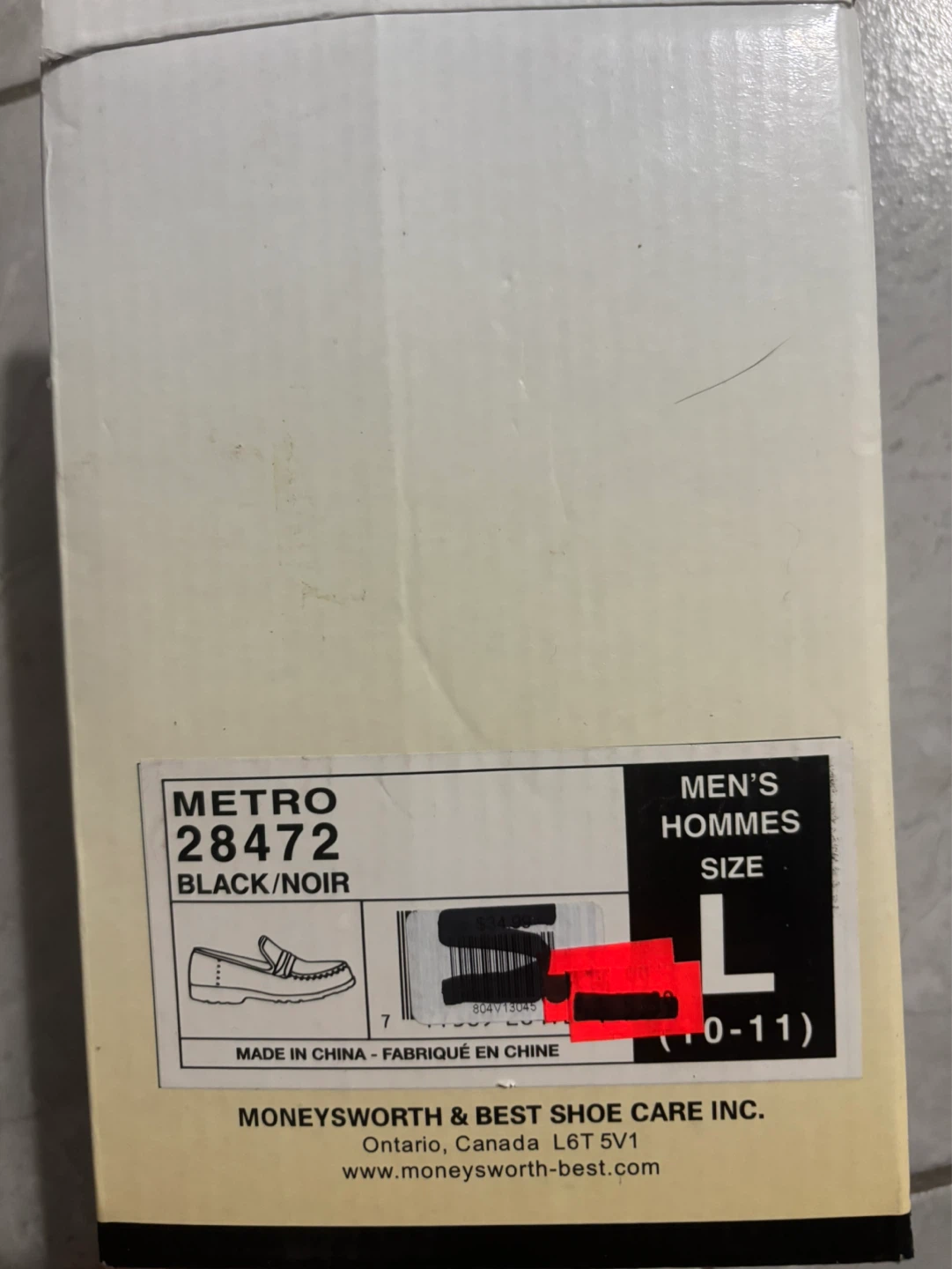 Moneysworth & Best Snowguard Metro Rubber Overshoes Black Size L - photo 3