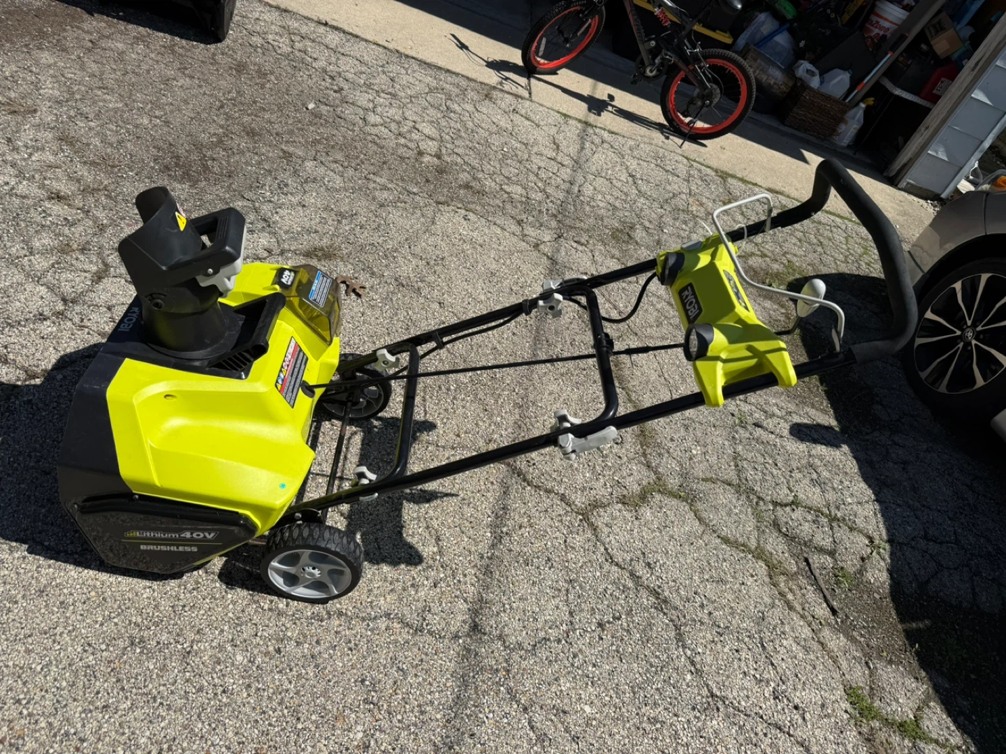 Ryobi 40V Cordless Snow Blower - photo 2