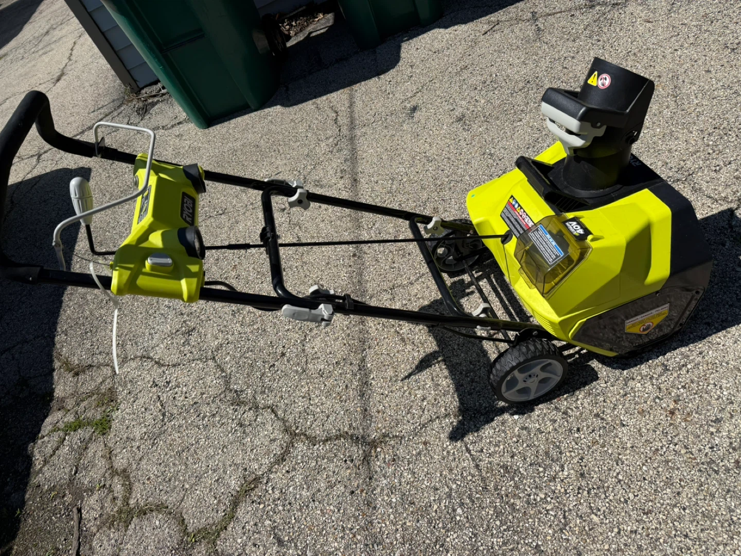 Ryobi 40V Cordless Snow Blower - photo 4