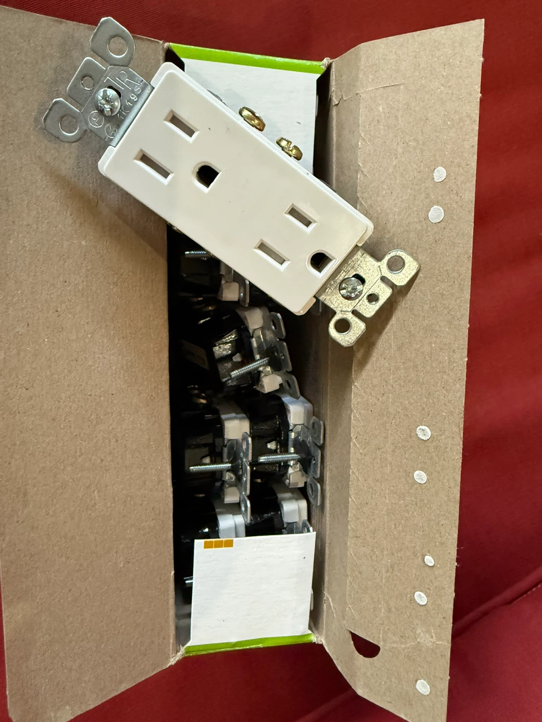 Leviton Duplex Receptacle - White
