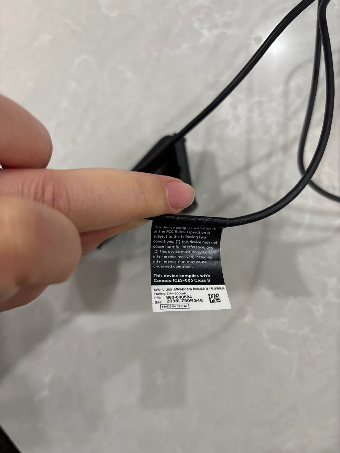 Logitech 720p Webcam - photo 2