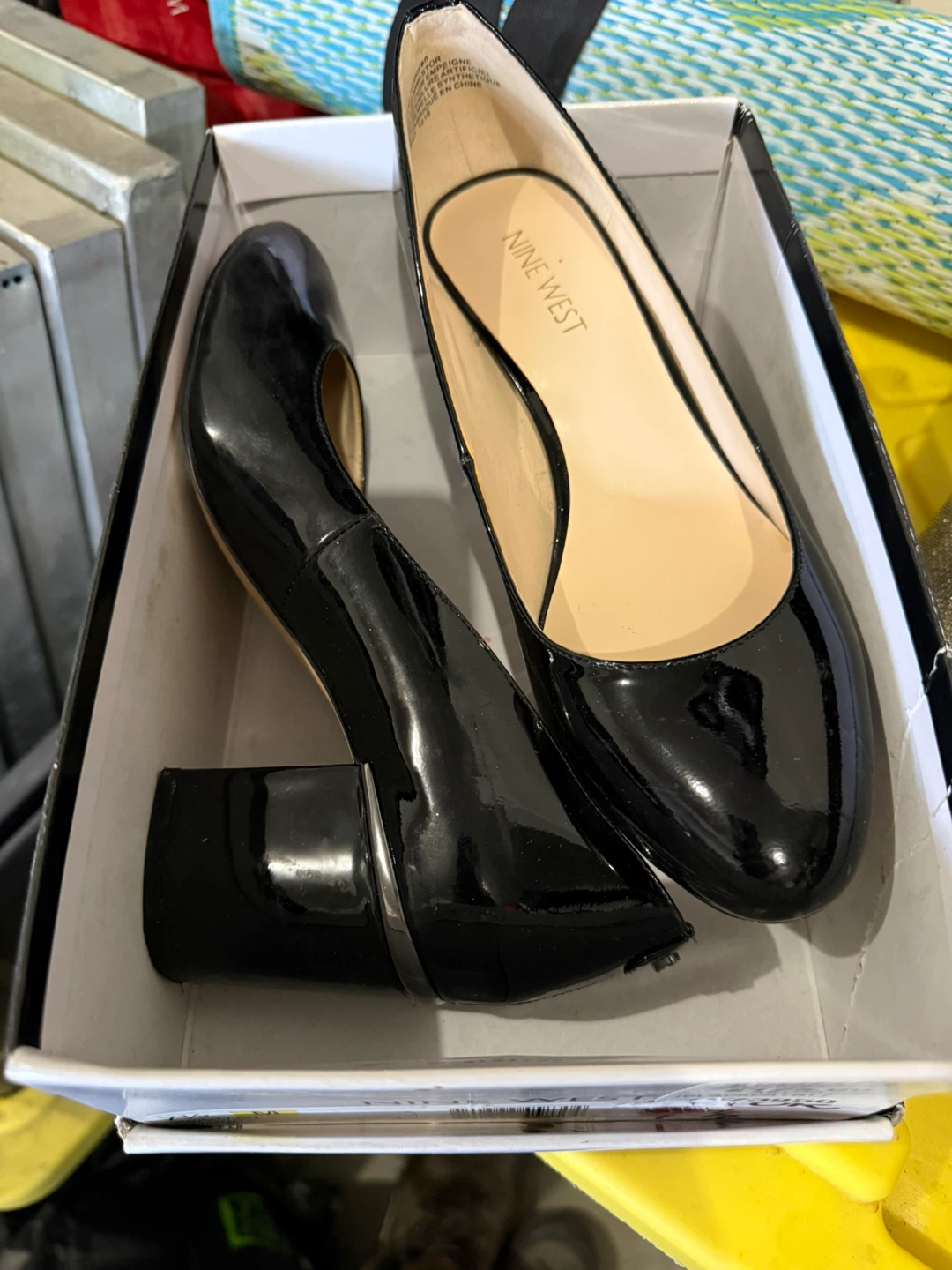Nine West Women's Black Patent Pumps - photo 2