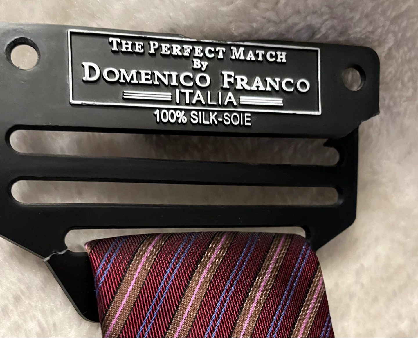 Domenico Franco Italy Silk Striped Tie - photo 2