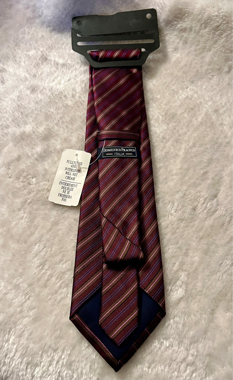 Domenico Franco Italy Silk Striped Tie - photo 3