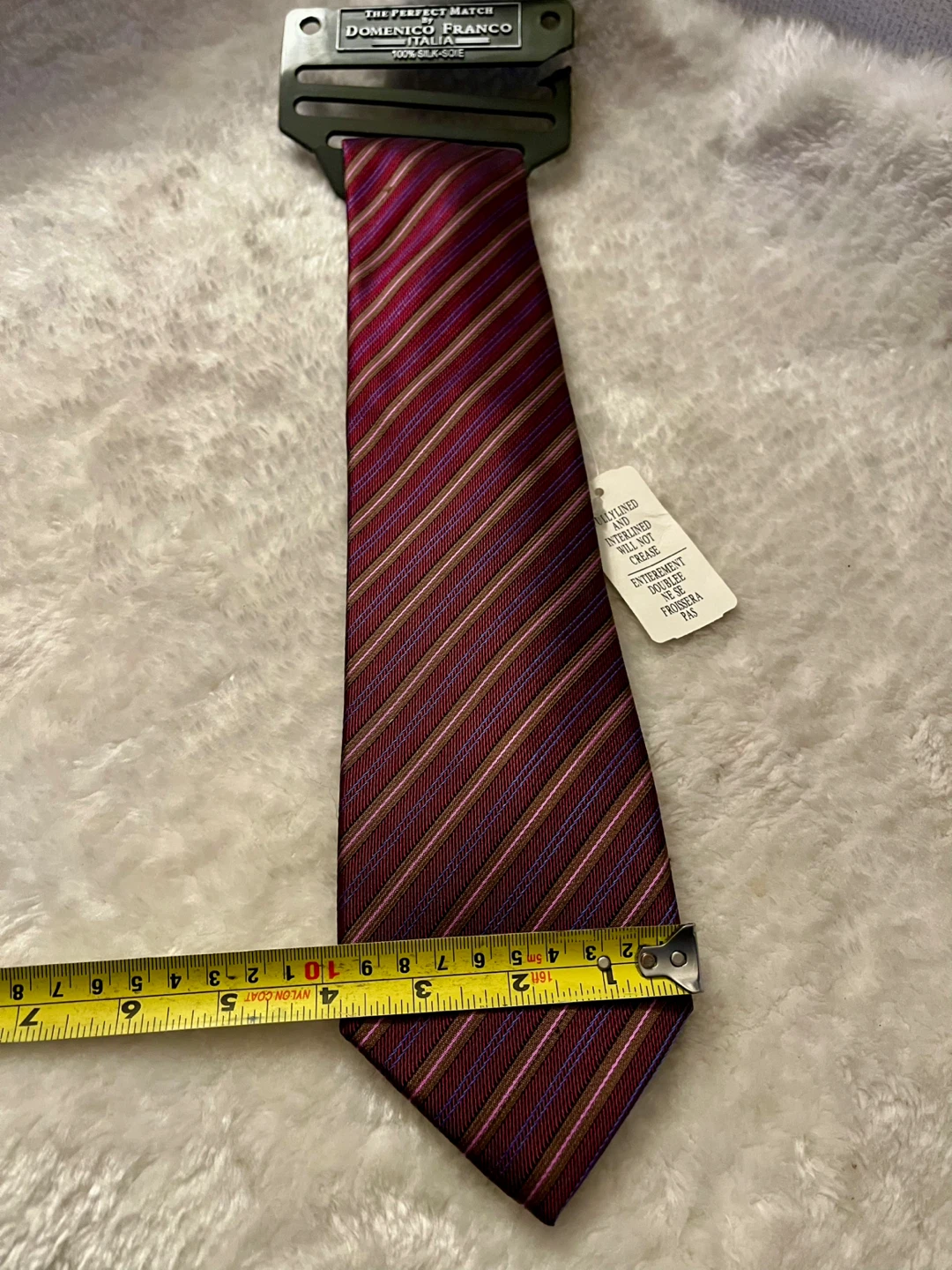 Domenico Franco Italy Silk Striped Tie - photo 4