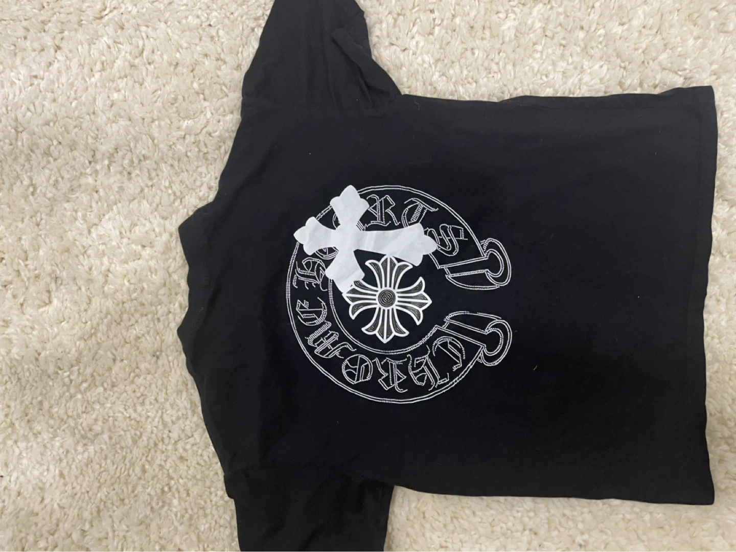 Chrome Hearts Black T-Shirt - photo 2