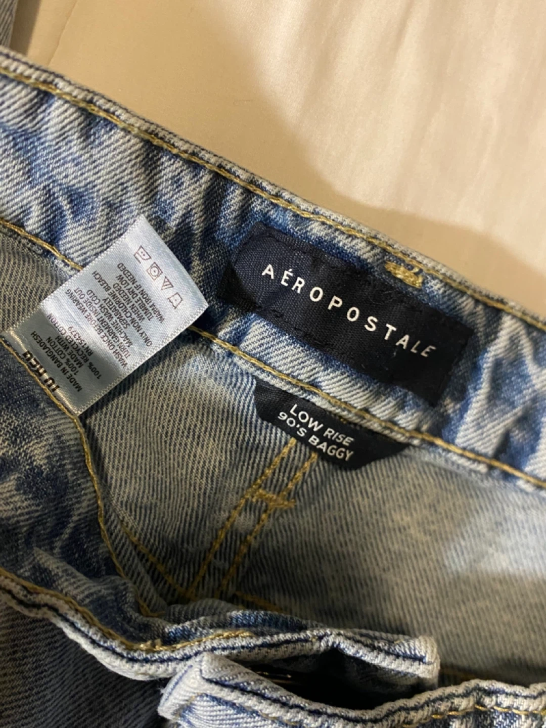 Aeropostale Low Rise 90's Baggy Jeans - photo 4