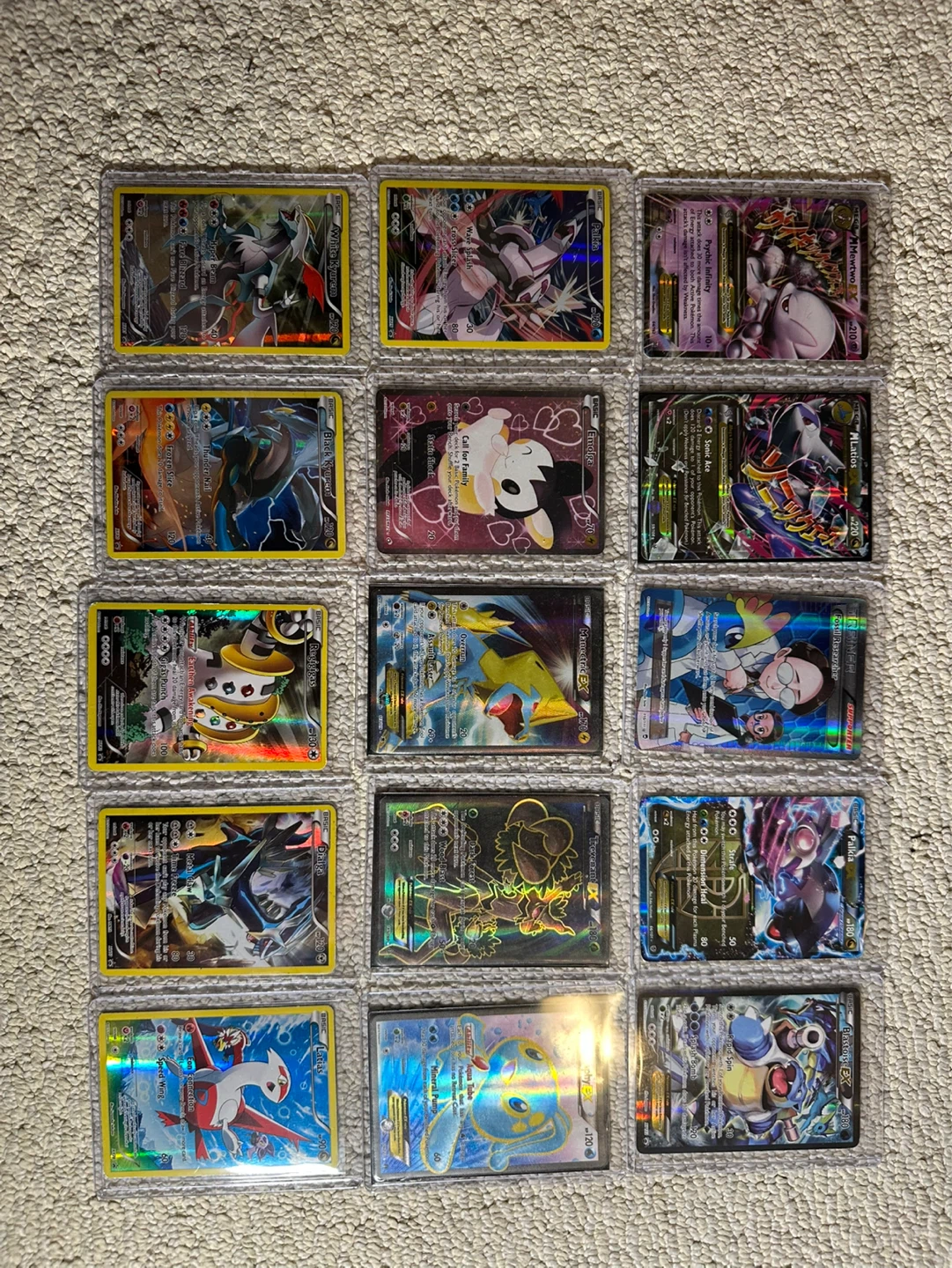Collection of Pokémon Trading Cards