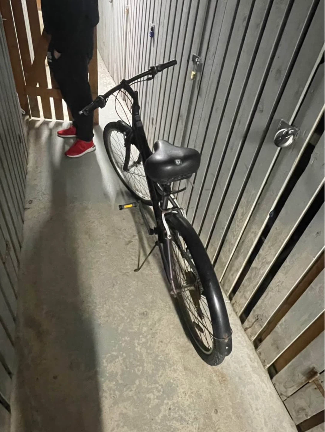 Black Cruiser Bicycle