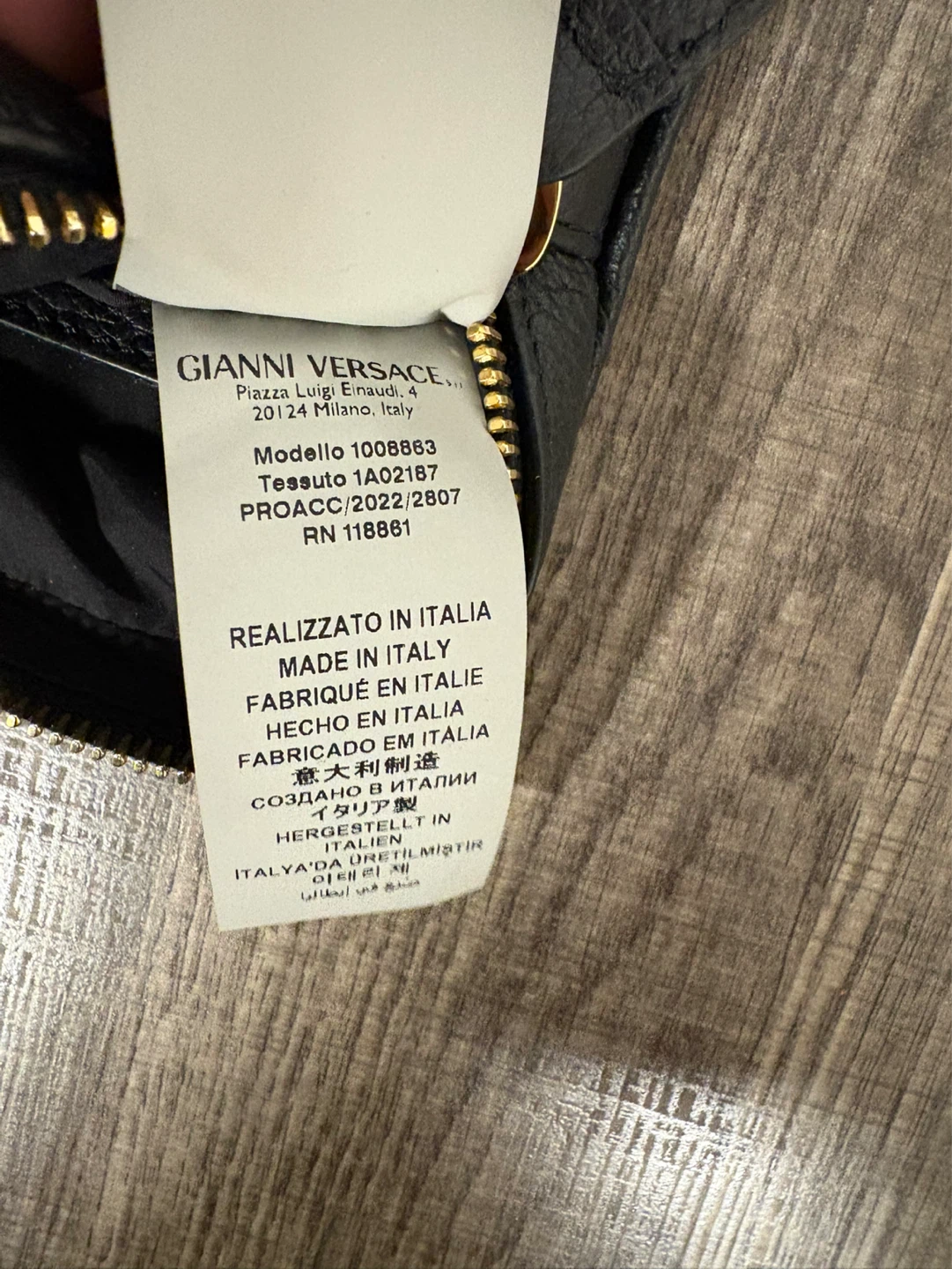 Versace Black Leather Medusa Shoulder Bag - photo 5