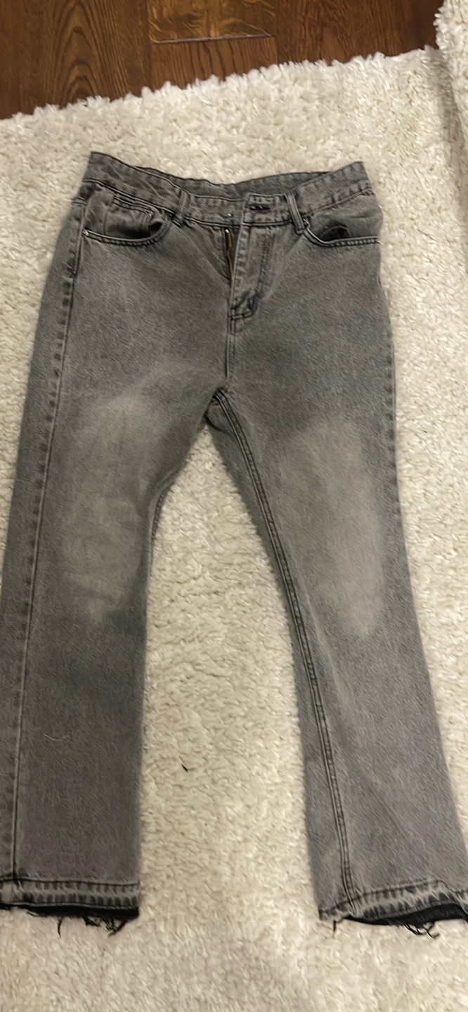 Grey Denim Jeans