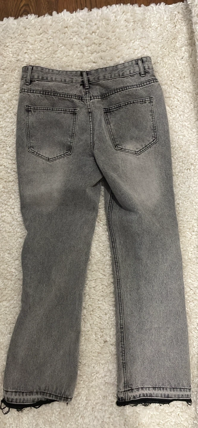 Grey Denim Jeans - photo 2