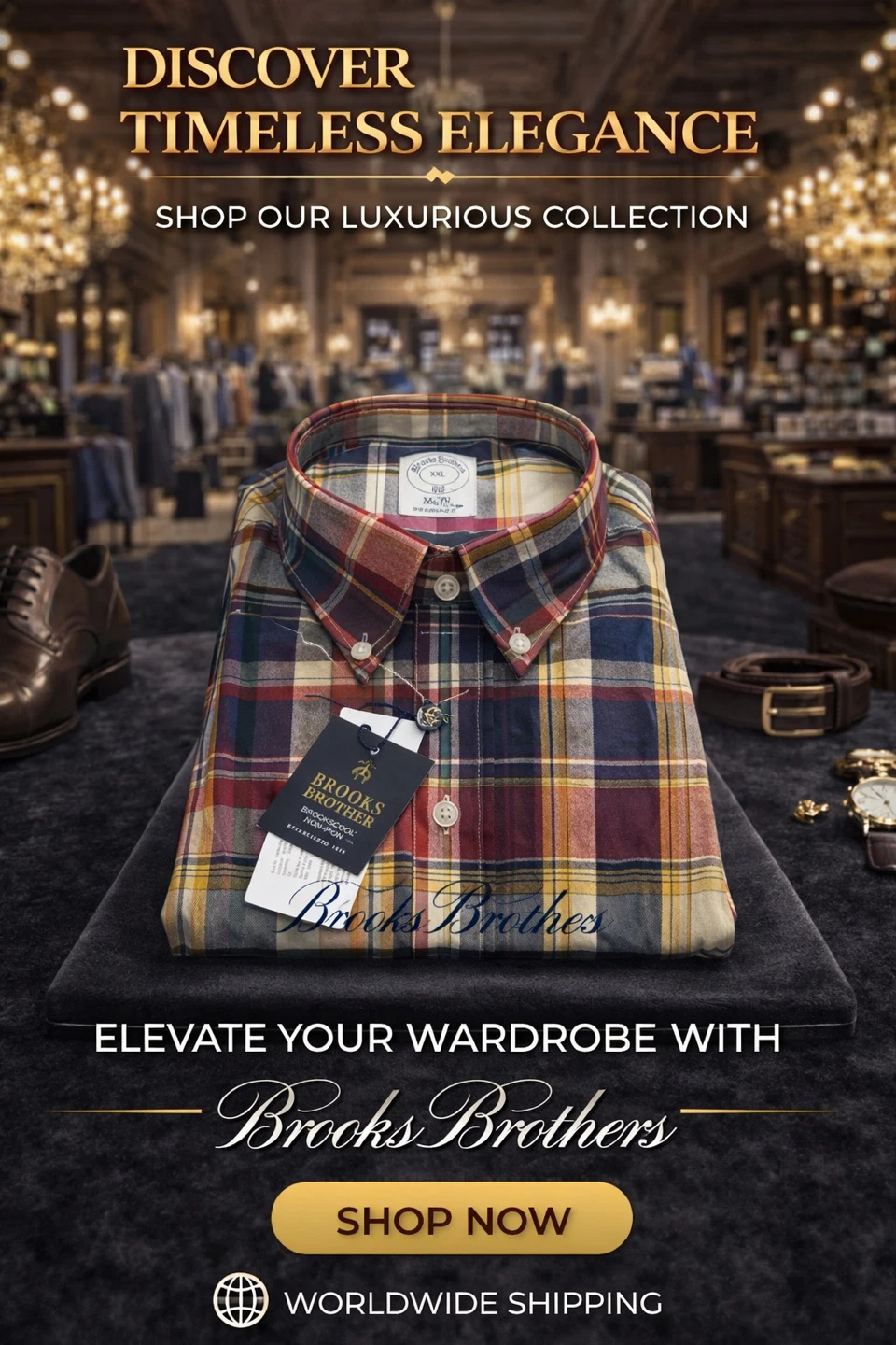 Brooks Brothers Plaid Button-Down Shirt - photo 2