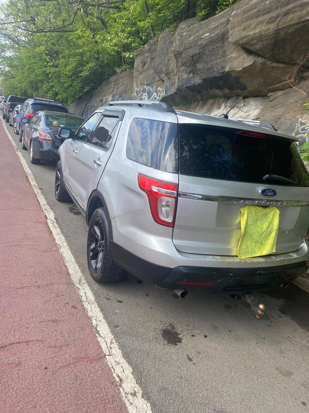 Silver Ford Explorer SUV - photo 2