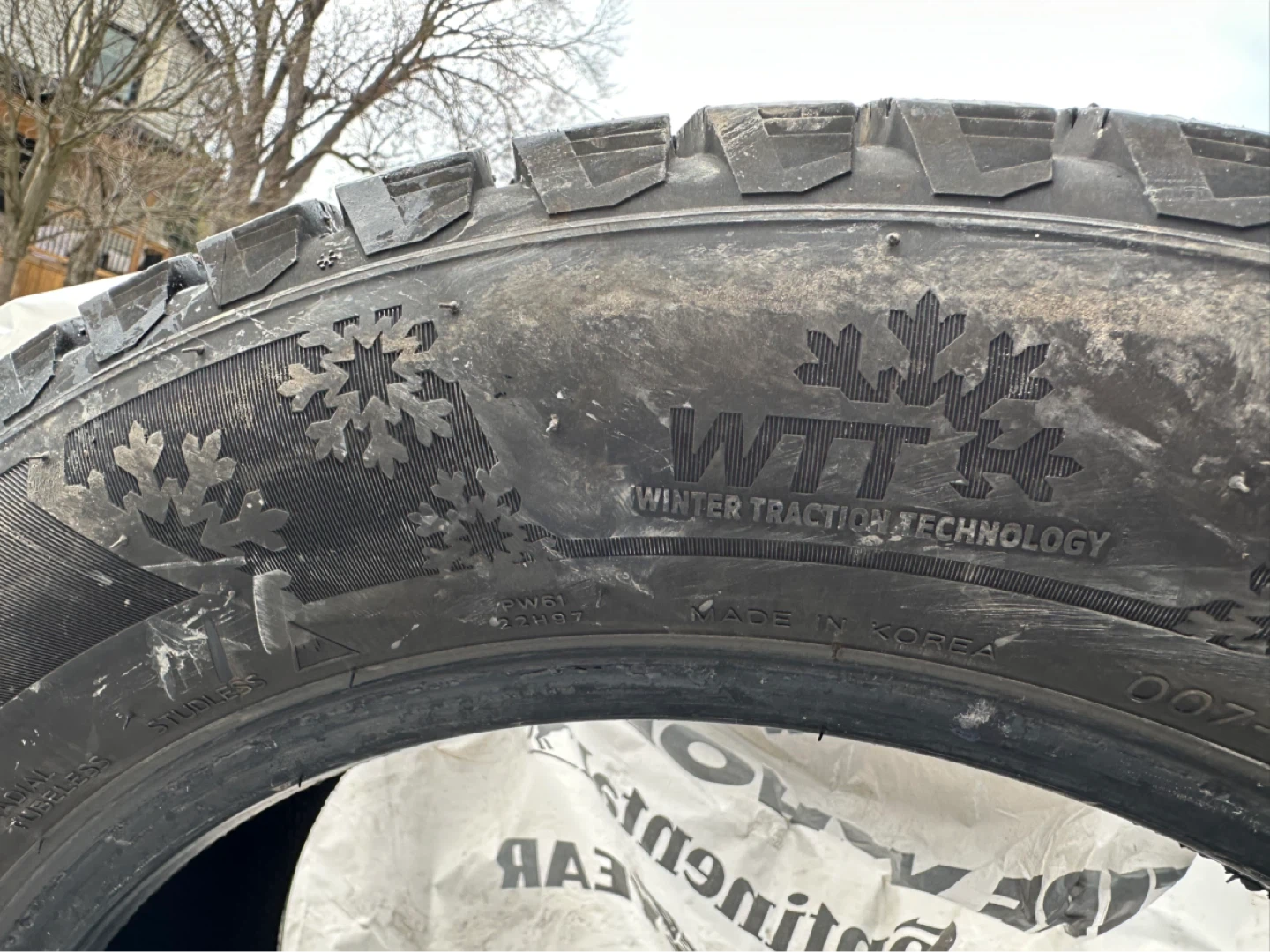 Set of 4 - Winter Tires - photo 2