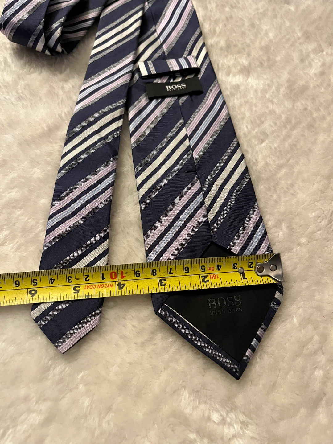 Hugo Boss Italy Striped Silk Tie - photo 5