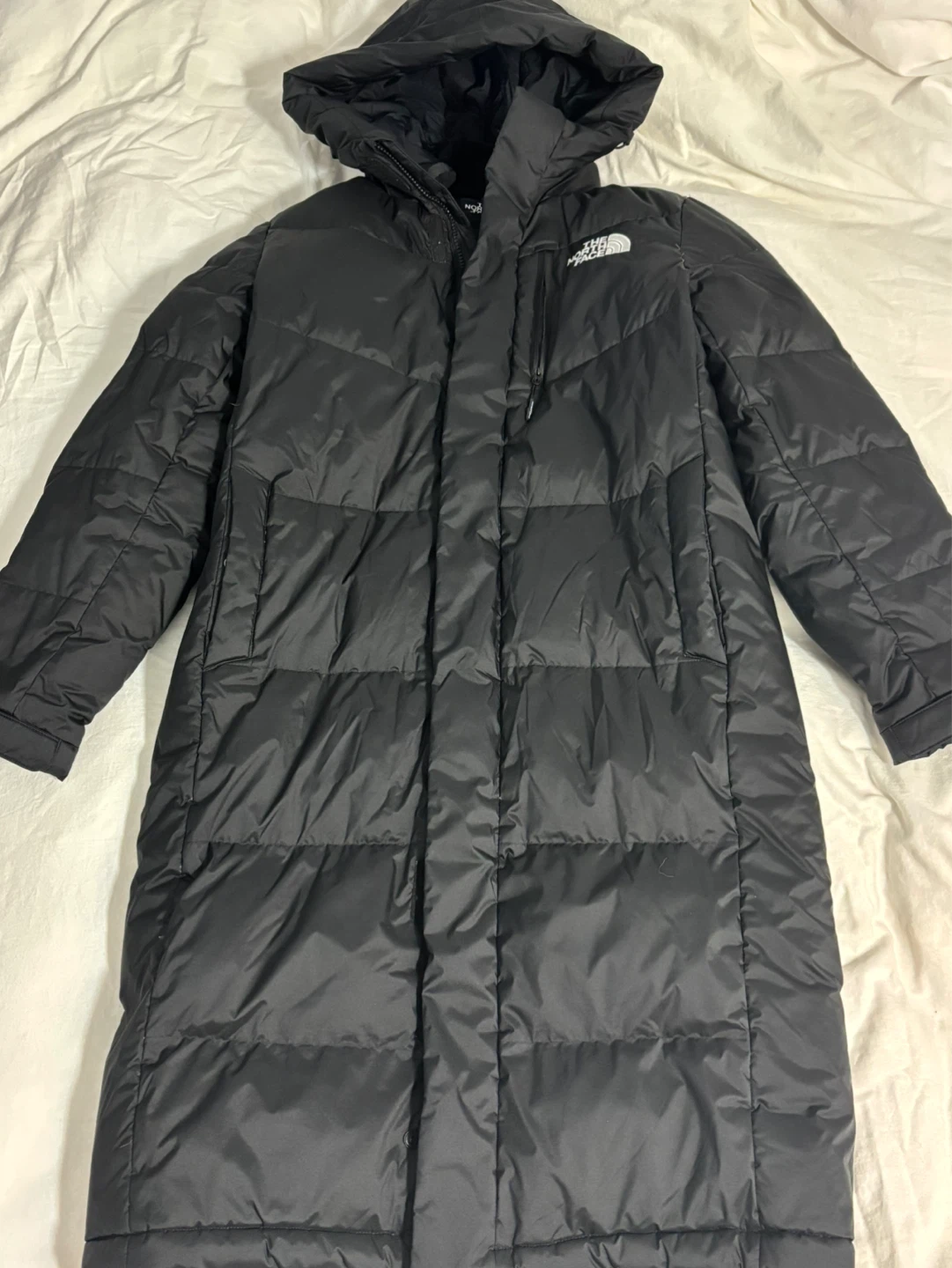 The North Face Puffer Parka - Black - Size S