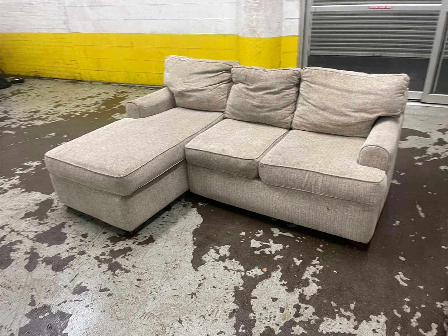 Secional Sofa - Light Beige
