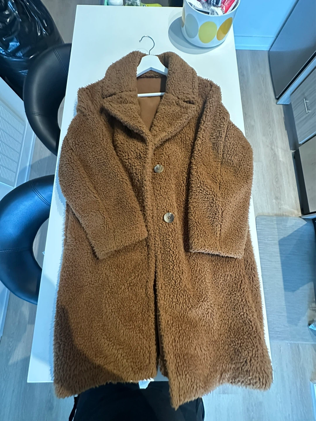 UNIQLO Fur Jacket/Coat (Brown) - photo 4