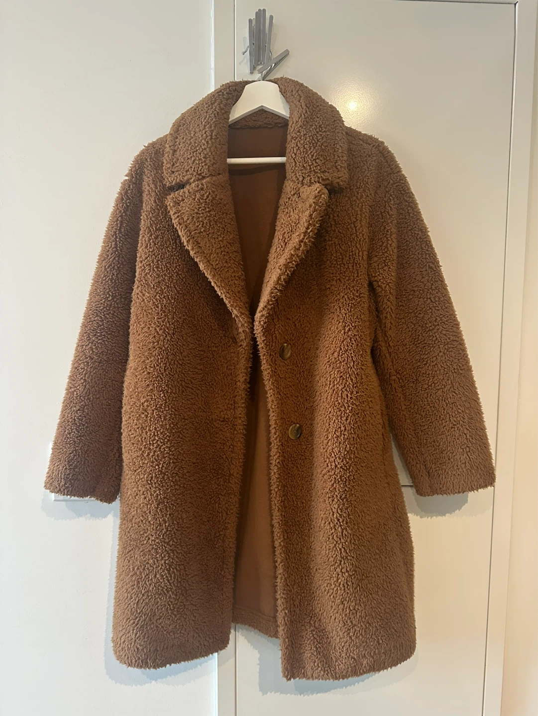 UNIQLO Fur Jacket/Coat (Brown)