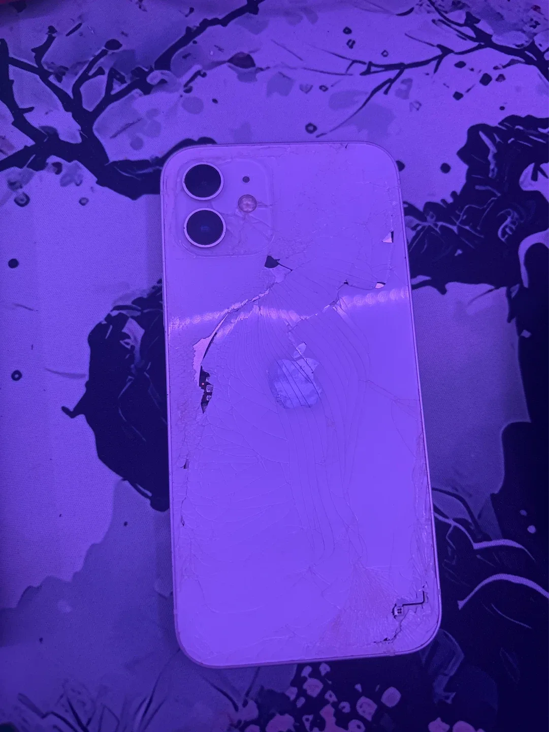 Apple iPhone 12 Cracked Back - White - photo 2