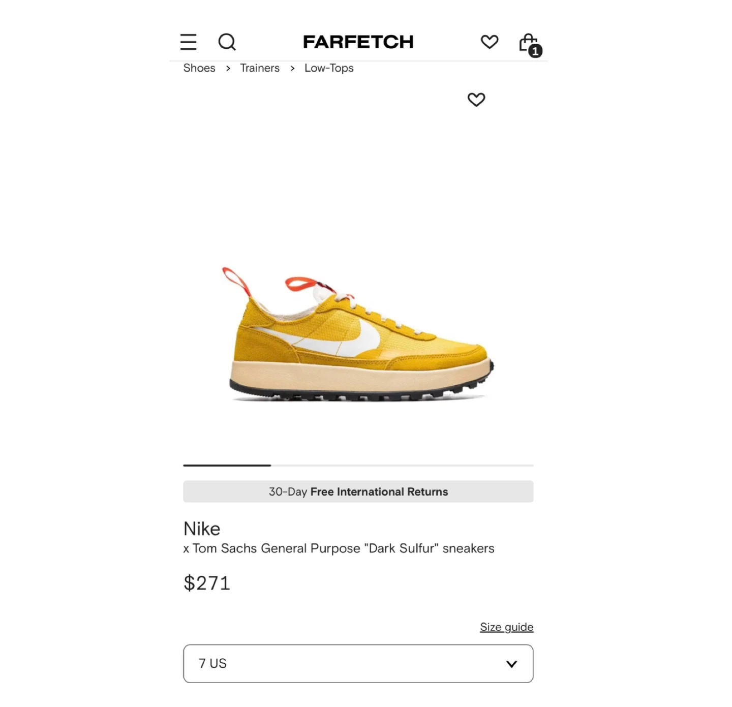 Nike Craft General Purpose Shoe Tom Sachs - photo 2