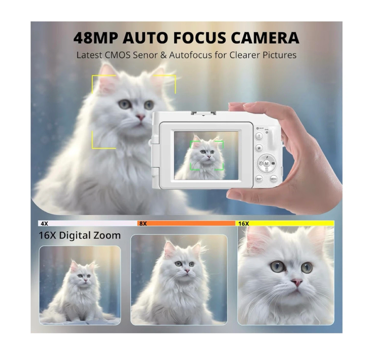 Brand new 4K Digital Camera for Photography Autofocus - photo 5